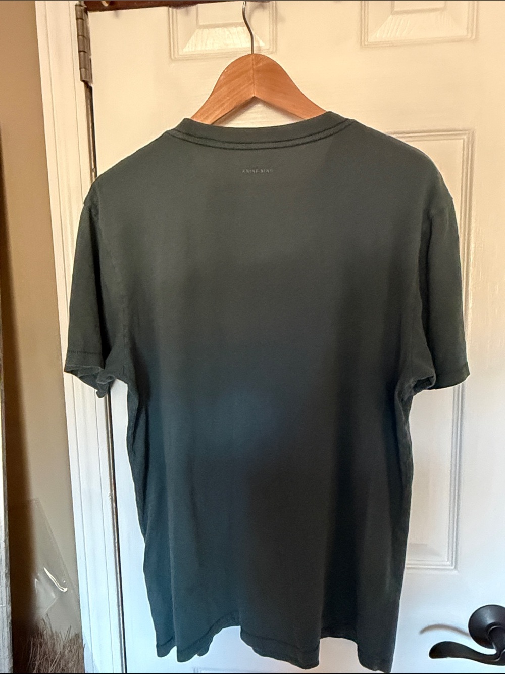 ANINE BING Men's Teal Graphic Eagle Tee - Picture 5 of 7
